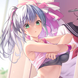 This is a pixiv picture whose title is チアガール.