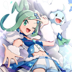 This is a pixiv picture whose title is ルチア＆チルタリス.