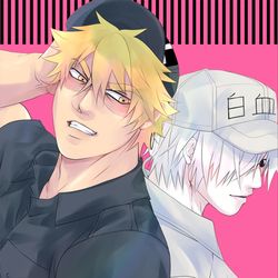 This is a pixiv picture whose title is 5/3新刊サンプル①【キラ白】.