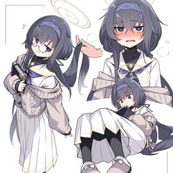 This is a pixiv picture whose title is 【ブルアカ】まとめ.