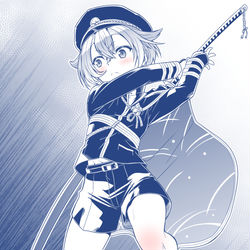 This is a pixiv picture whose title is 【蛍丸 落書き】.
