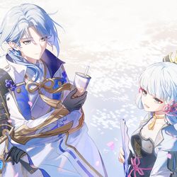 This is a pixiv picture whose title is 神里家.