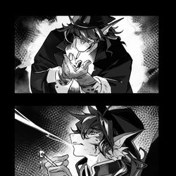 This is a pixiv picture whose title is 鯉博log2.