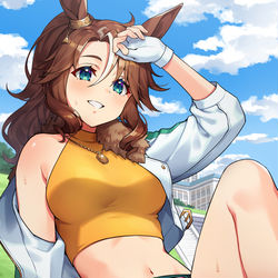 This is a pixiv picture whose title is パーマー嬢.