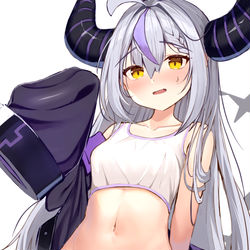 This is a pixiv picture whose title is こうゆうのが好きなのかぁオタク〜💜.