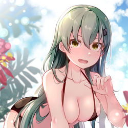 This is a pixiv picture whose title is 鈴谷.