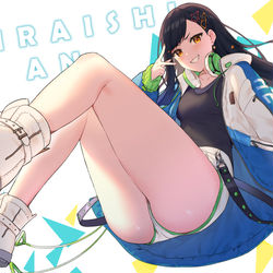 This is a pixiv picture whose title is 白石杏ちゃんに蹴られたい.