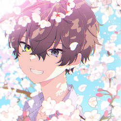 This is a pixiv picture whose title is sakuraban.