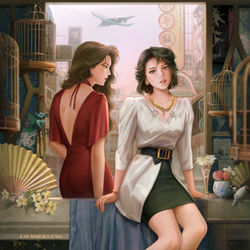 This is a pixiv picture whose title is A Summer's End.