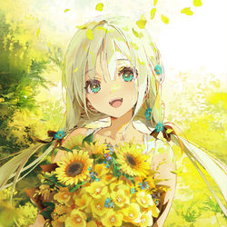 This is a pixiv picture whose title is 画集『Dear Smile』.