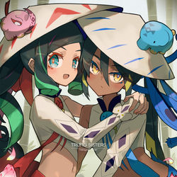 This is a pixiv picture whose title is なかよしセイバー.
