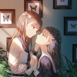 This is a pixiv picture whose title is Affection.