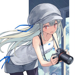 This is a pixiv picture whose title is カメラ娘.