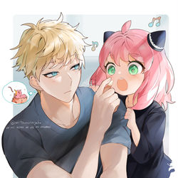 This is a pixiv picture whose title is 殻付きピーナッツ.