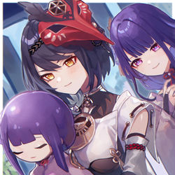 This is a pixiv picture whose title is 御建鳴神主尊大御所様像.