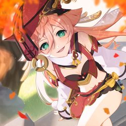 This is a pixiv picture whose title is 煙緋.