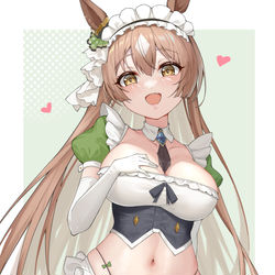 This is a pixiv picture whose title is サトノダイヤモンド.