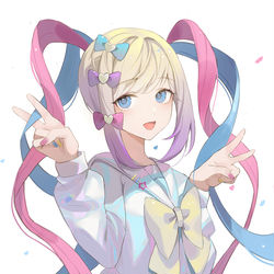This is a pixiv picture whose title is +升天+.