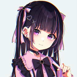 This is a pixiv picture whose title is ぴえん.