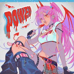 This is a pixiv picture whose title is POWER.