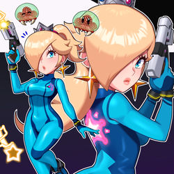 This is a pixiv picture whose title is Zero Suit Rosalina.