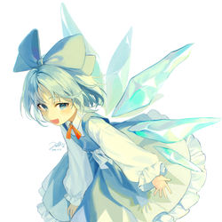 This is a pixiv picture whose title is チルノ.