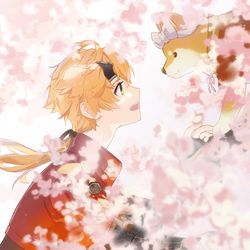 This is a pixiv picture whose title is 托马.