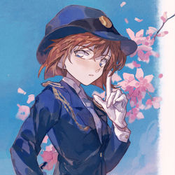 This is a pixiv picture whose title is 🌸.
