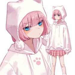 This is a pixiv picture whose title is 課題.