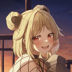 This is a pixiv picture whose title is P90.