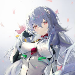 This is a pixiv picture whose title is eva.