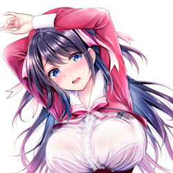 This is a pixiv picture whose title is 清純派アイドル②🎀.
