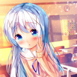 This is a pixiv picture whose title is 今日、家行ってもいいですか？.