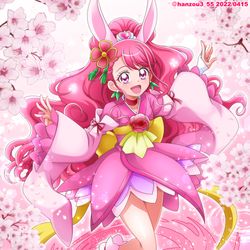 This is a pixiv picture whose title is キュアグレース・パートナーフォーム.
