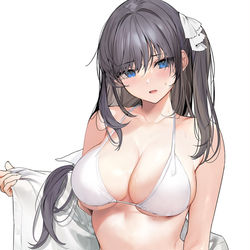 This is a pixiv picture whose title is 白.