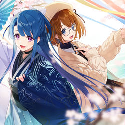This is a pixiv picture whose title is サクラ＊ティア.