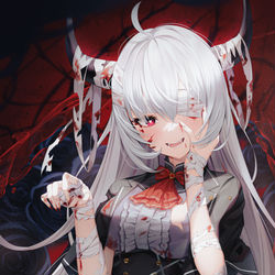 This is a pixiv picture whose title is 吸血鬼ちゃん.