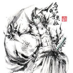 This is a pixiv picture whose title is 【極道畫師】烏爾奇奧拉·西法.
