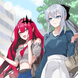 This is a pixiv picture whose title is お出かけ.