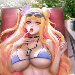 This is a pixiv picture whose title is Galko chan.