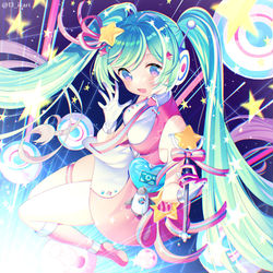This is a pixiv picture whose title is マジミラミクさん.
