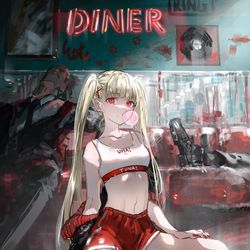 This is a pixiv picture whose title is ketchup,ketchup,ketchup.