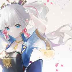 This is a pixiv picture whose title is 神里.