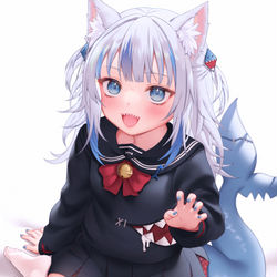 This is a pixiv picture whose title is Gura.