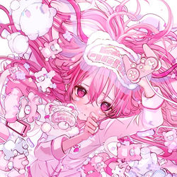 This is a pixiv picture whose title is ねむくま.