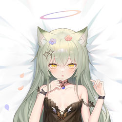 This is a pixiv picture whose title is 抱枕❤.