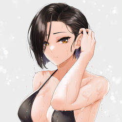 This is a pixiv picture whose title is 濡れ矢式さん.