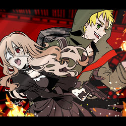 This is a pixiv picture whose title is 被虐のノエル　SEASON5.