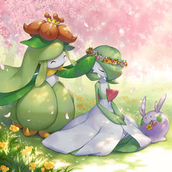 This is a pixiv picture whose title is 🌸🌸🌸.