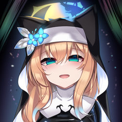 This is a pixiv picture whose title is 敬虔で誠実なシスターマリーが.